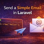 Send a simple email in Laravel using Mail::raw and SMTP