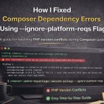 How I Fixed Composer Dependency Errors